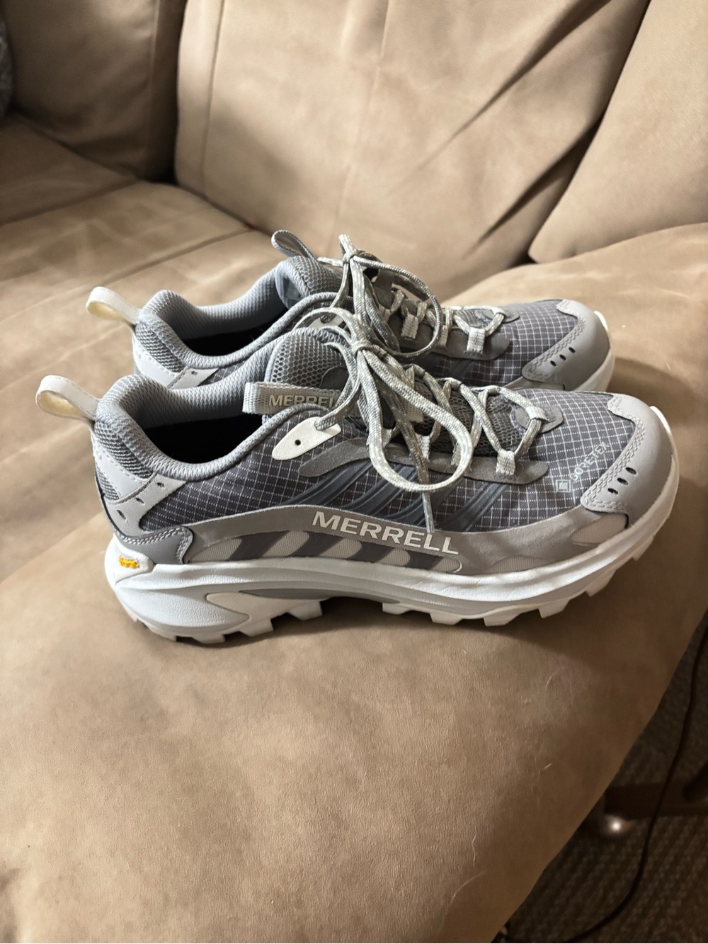 Merrell Women’s Light Gray Trail Sneakers